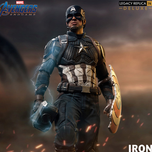 [Iron Studios] 아이언스튜디오 1/4스케일 어벤져스: 엔드게임 - 캡틴 아메리카 레거시 레플리카 (디럭스Ver.)