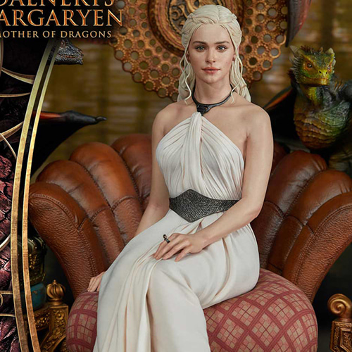 블리츠웨이 1/4 스케일 왕좌의 게임 대너리스 타르가르옌, 마더 오브 드래곤즈 스테츄 Game of Thrones - Daenerys Targaryen, Mother of Dragons