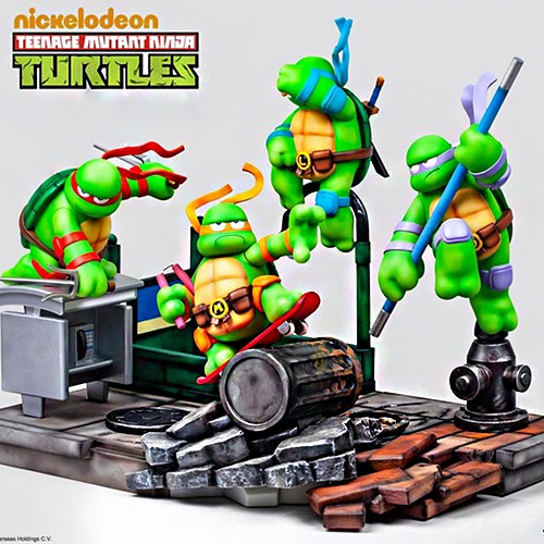 [Fools Paradise] 풀스파라다이스 TMNT Teenage Mutant Ninja Turtles 4종세트