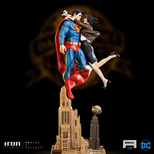 [Iron Studios] 아이언스튜디오 1/10스케일 슈퍼맨&amp;로이스 레인 디오라마