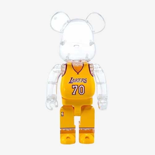 BEARBRICK Los Angeles Lakers 베어브릭 로스엔젤레스 레이커스 400%
